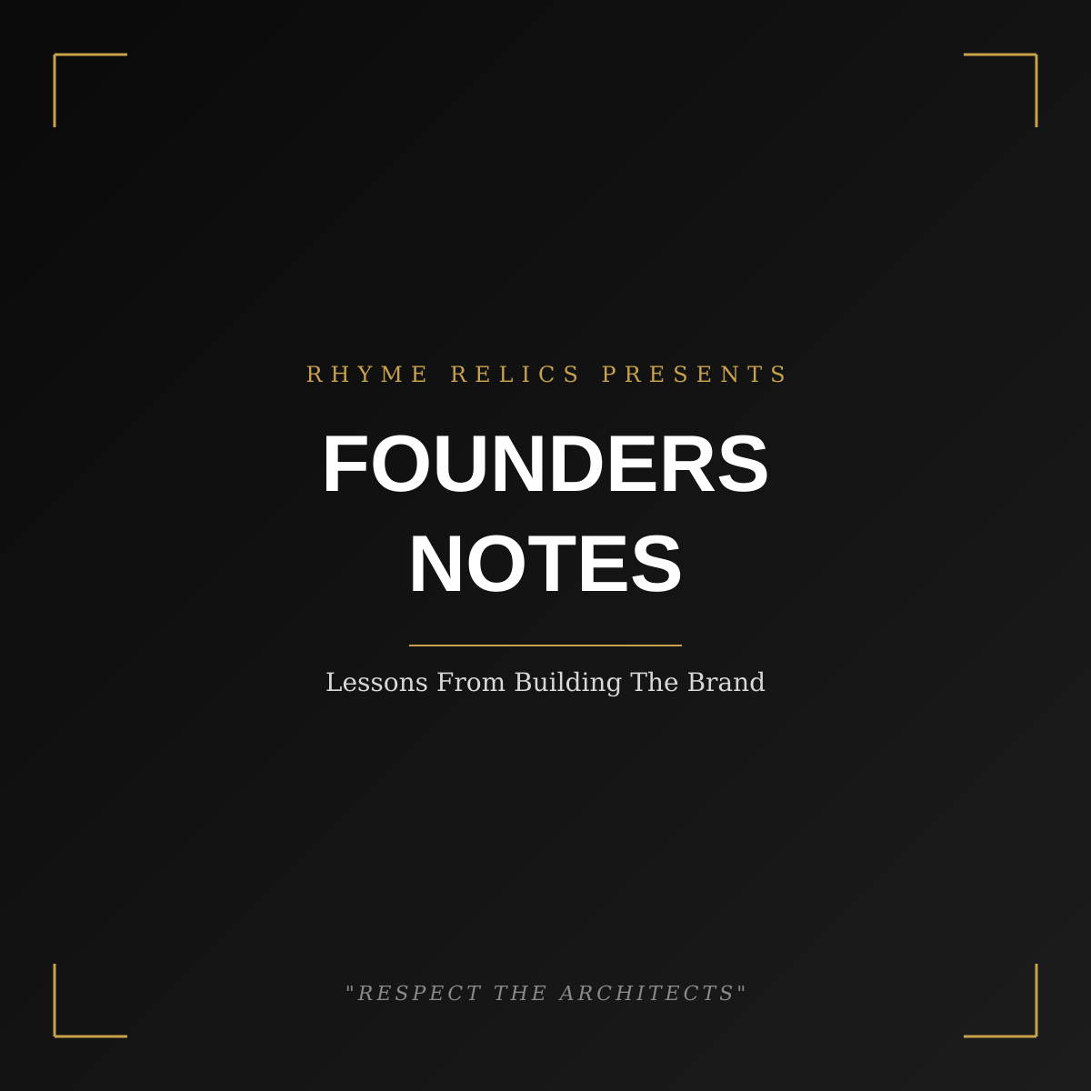 Founders Notes: Lessons From Building a Small Streetwear Brand