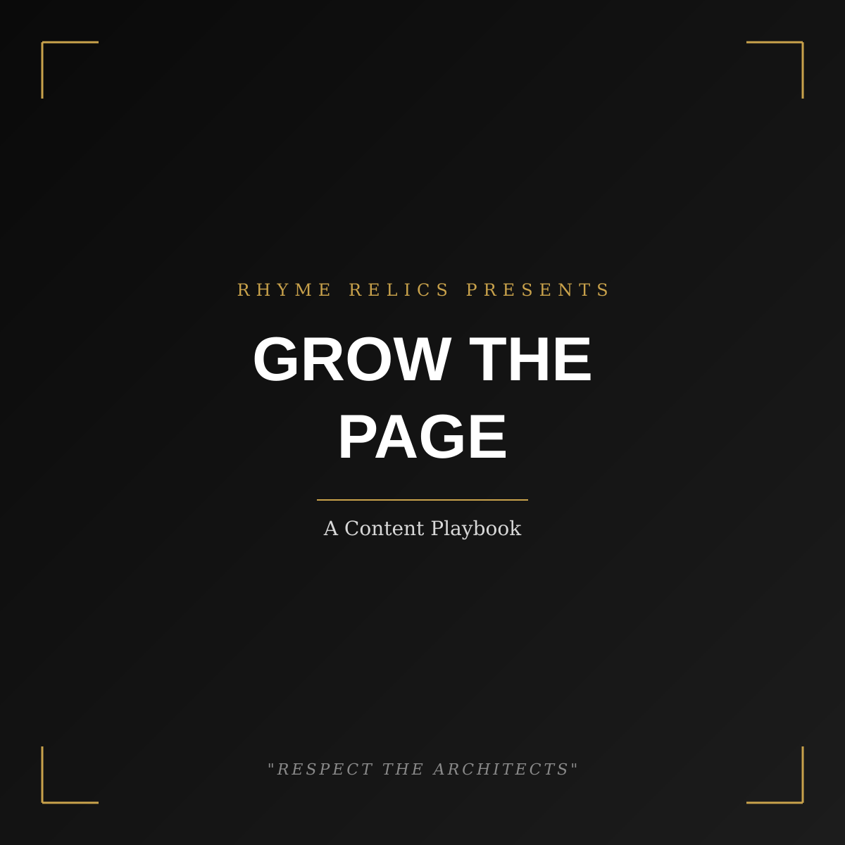 Grow The Page: A Content Playbook for Streetwear Brands