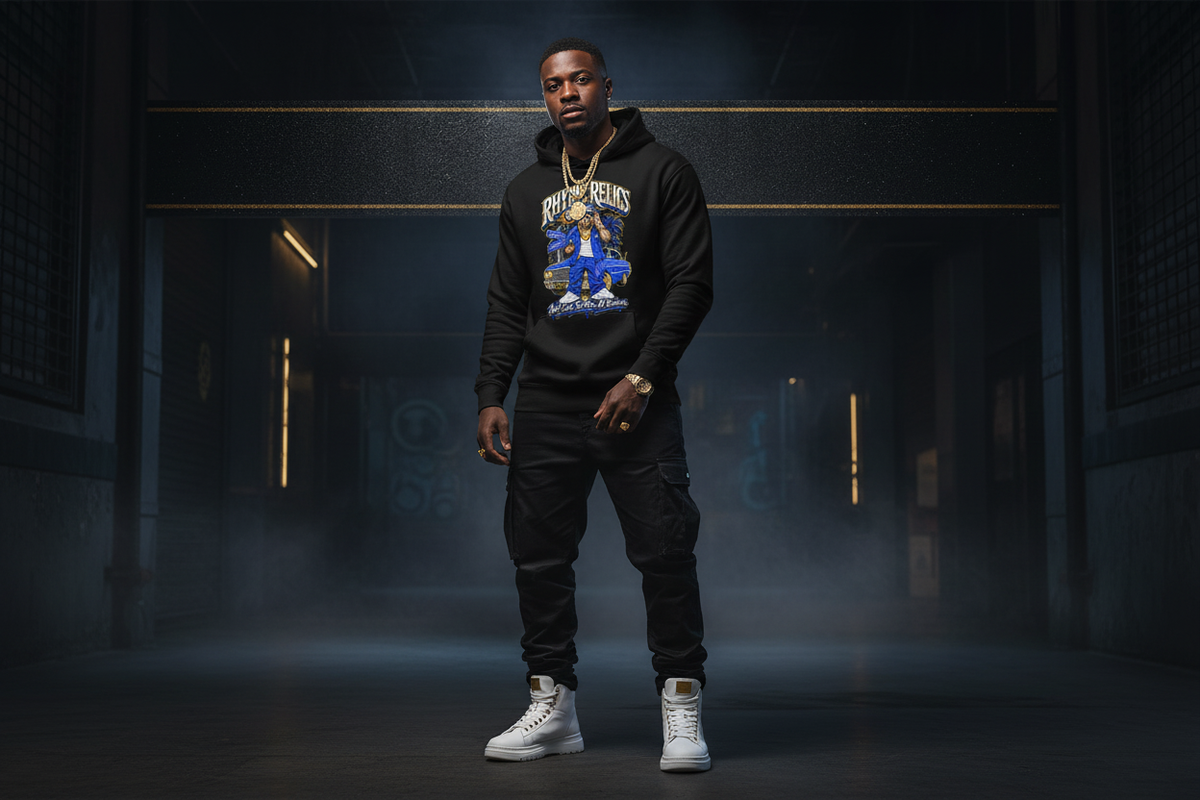 Rhyme Relics Apparel Banner