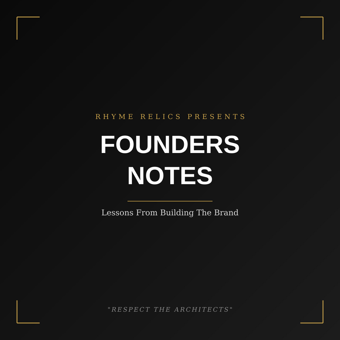 Founders Notes: Lessons From Building a Small Streetwear Brand