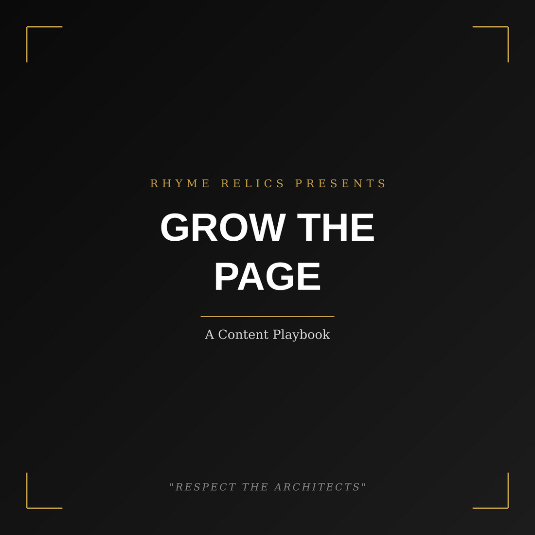 Grow The Page: A Content Playbook for Streetwear Brands