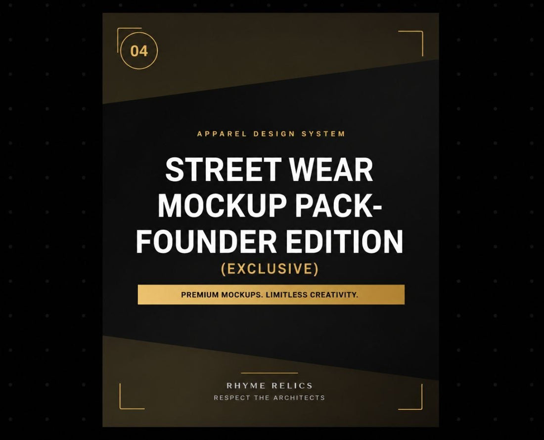 Streetwear Mockup Pack — Founders Edition (Exclusive)